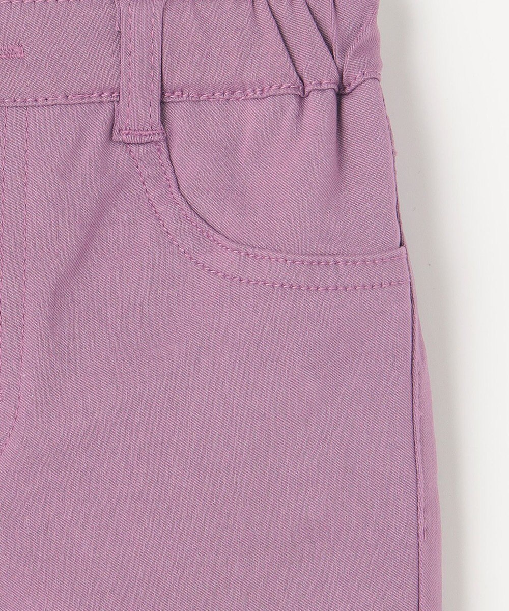 ANY KIDS 裾リボンストレート パンツ 