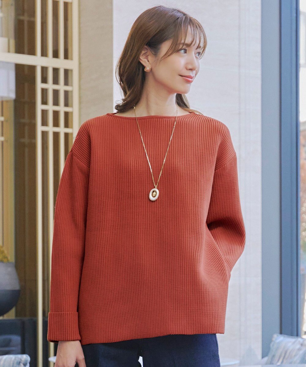 Tiaclasse 【洗える】軽量ワイドスリーブニット 