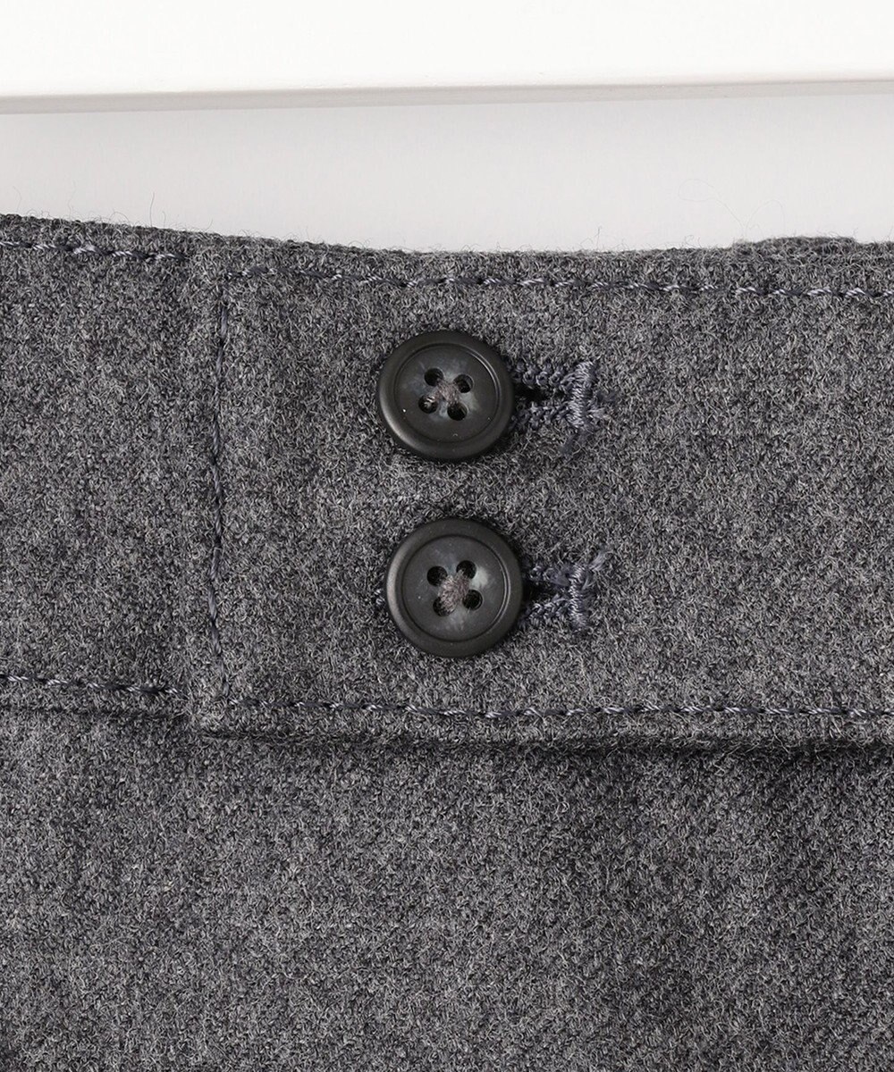 J.PRESS LADIES 【洗える】フラノハンドウォッシュ キュロット パンツ 