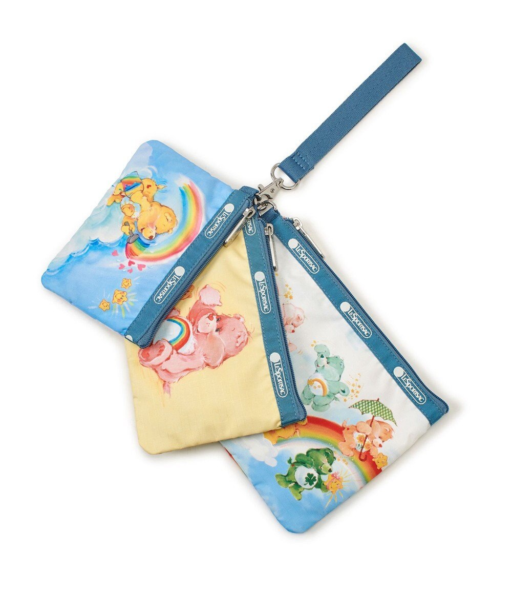 LeSportsac WRISTLET POUCH SET/ケアベアリストレットセット 