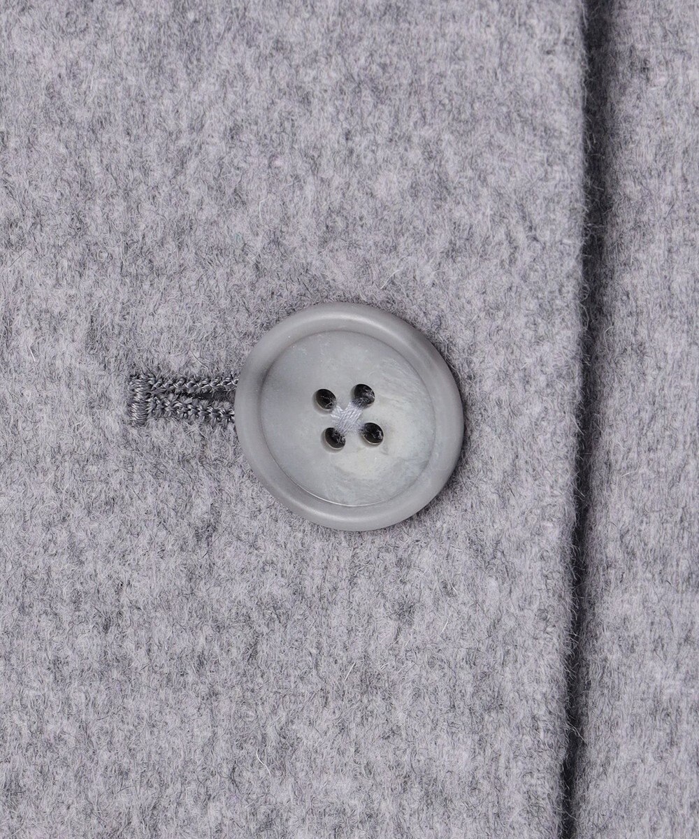 J.PRESS LADIES L ウールナイロンリバー テーラード コート 