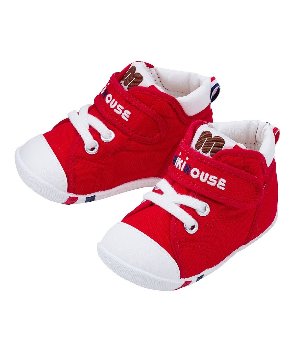 MIKI HOUSE HOT BISCUITS 【ミキハウス】【11.5-13.5cm】 ファーストベビーシューズ 