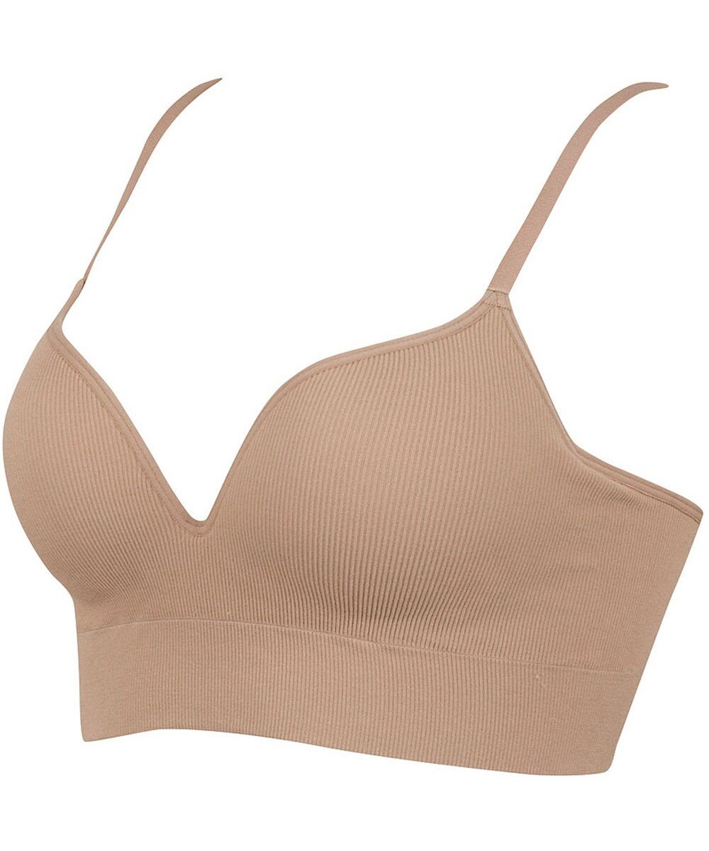 WACOAL ノンワイヤーブラ 【GOCOCi ゴコチ】 ぴったりフィット アンダー部分のズレを軽減 洗濯機洗い可能(ネット使用) ブラトップ レディース ハーフトップ CGG255 /ワコール 