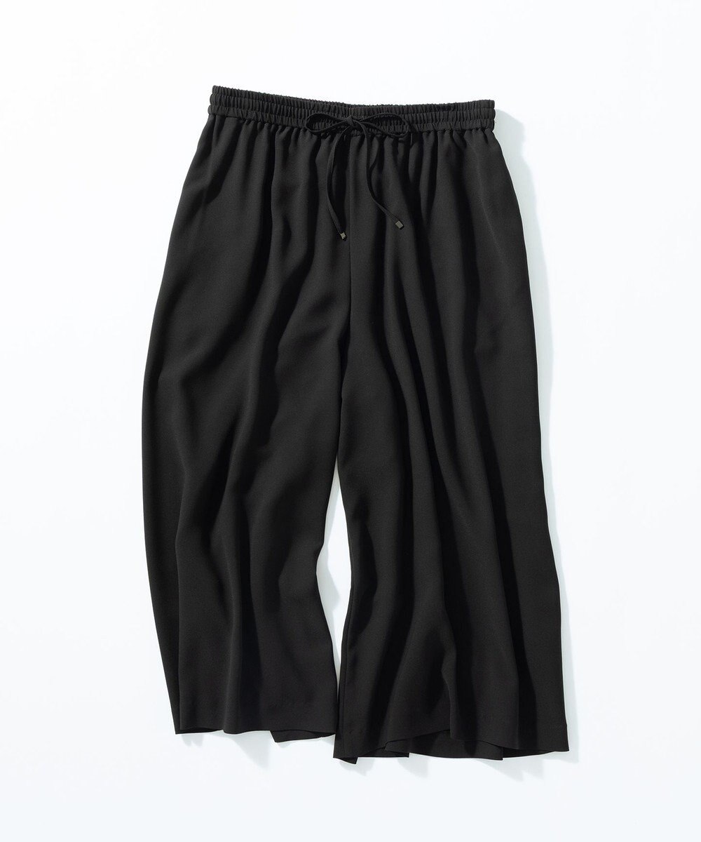 23区 L 【Lサイズ限定/吸水速乾/UVカット/接触冷感/】ストレッチジョーゼット ガウチョパンツ 