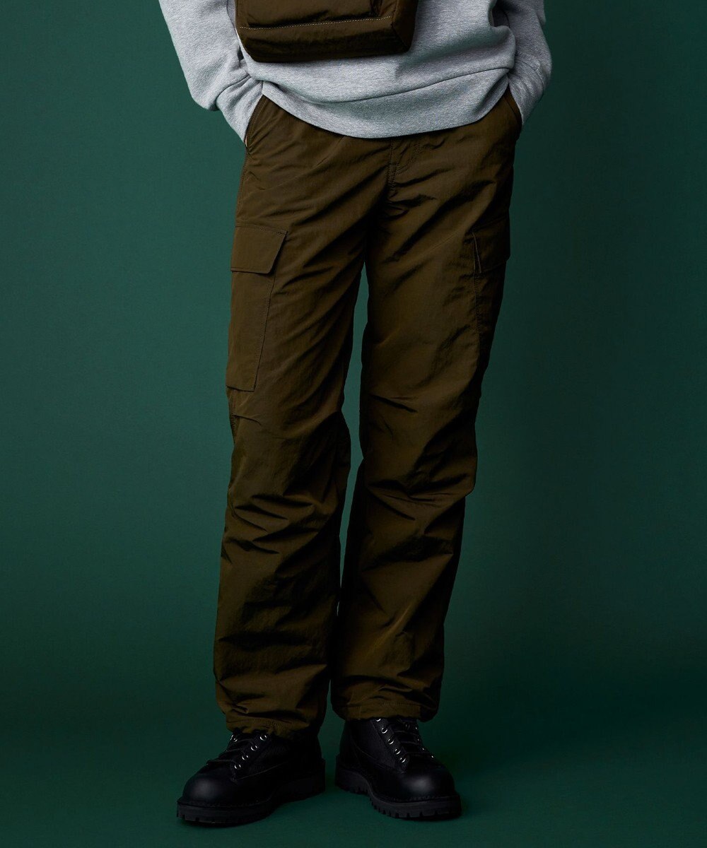 JOSEPH ABBOUD MOUNTAIN 【ECO撥水/起毛裏地】マイクロリップワッシャー カーゴ パンツ 