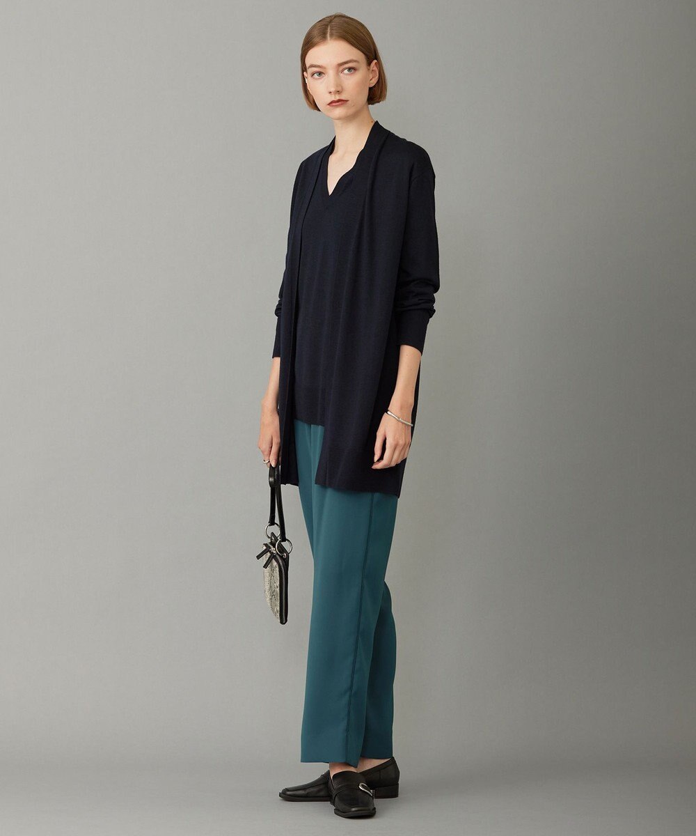 ICB 【洗える】コンパクトウール カーディガン 