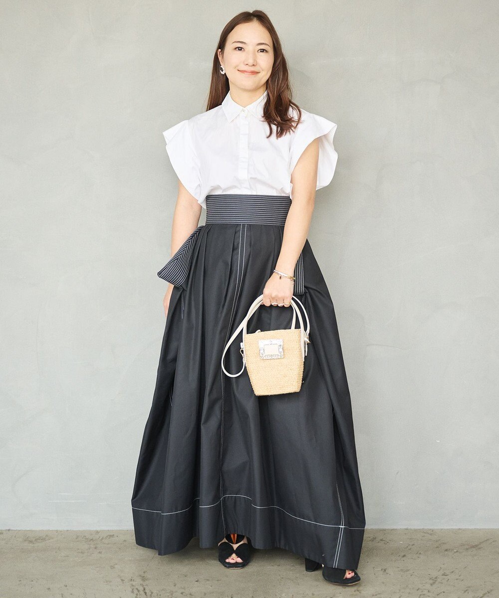 #Newans ドロップスクエアスカート 