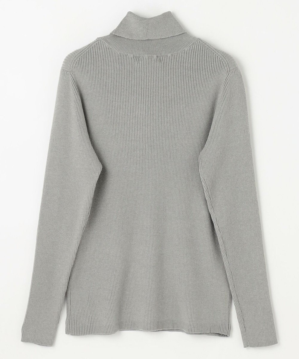 ANY 【洗濯機可】ウォームニットリブタートルネック 