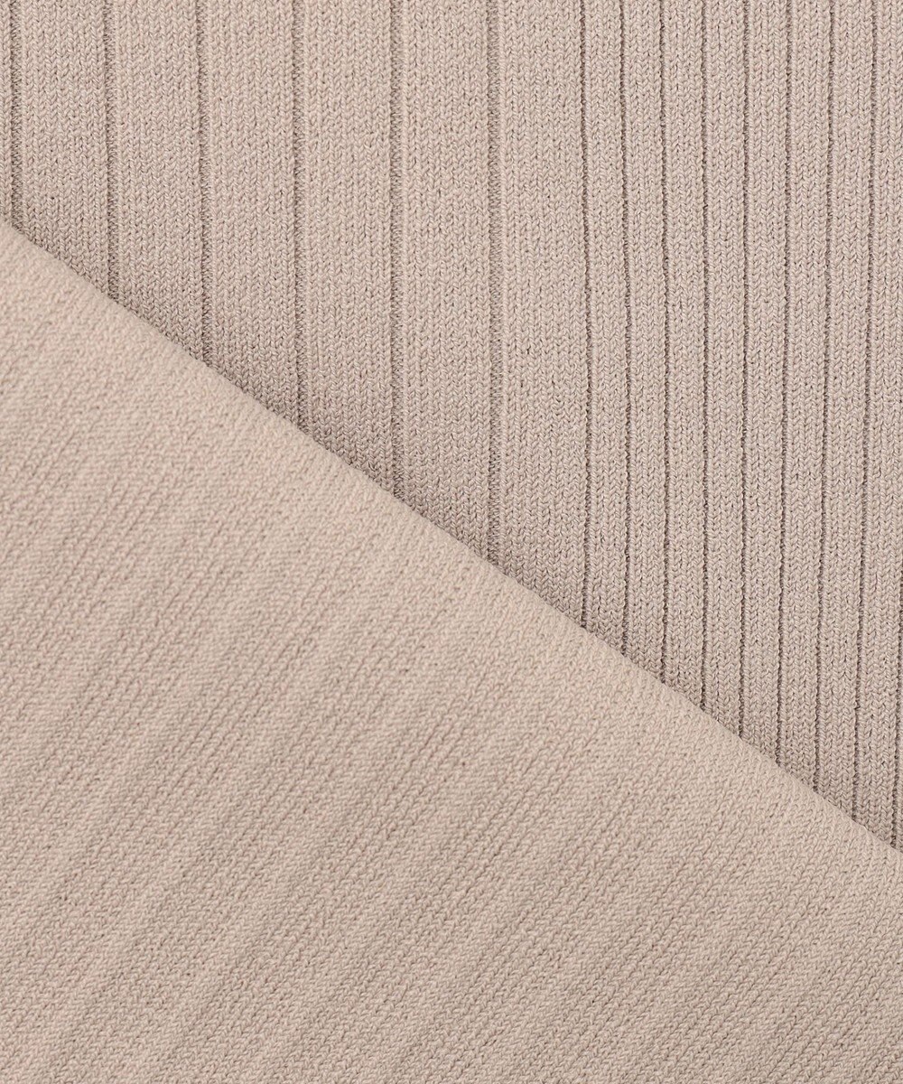 J.PRESS LADIES L 【洗える】レーヨンエリートストレッチ フレンチスリーブ ニット 