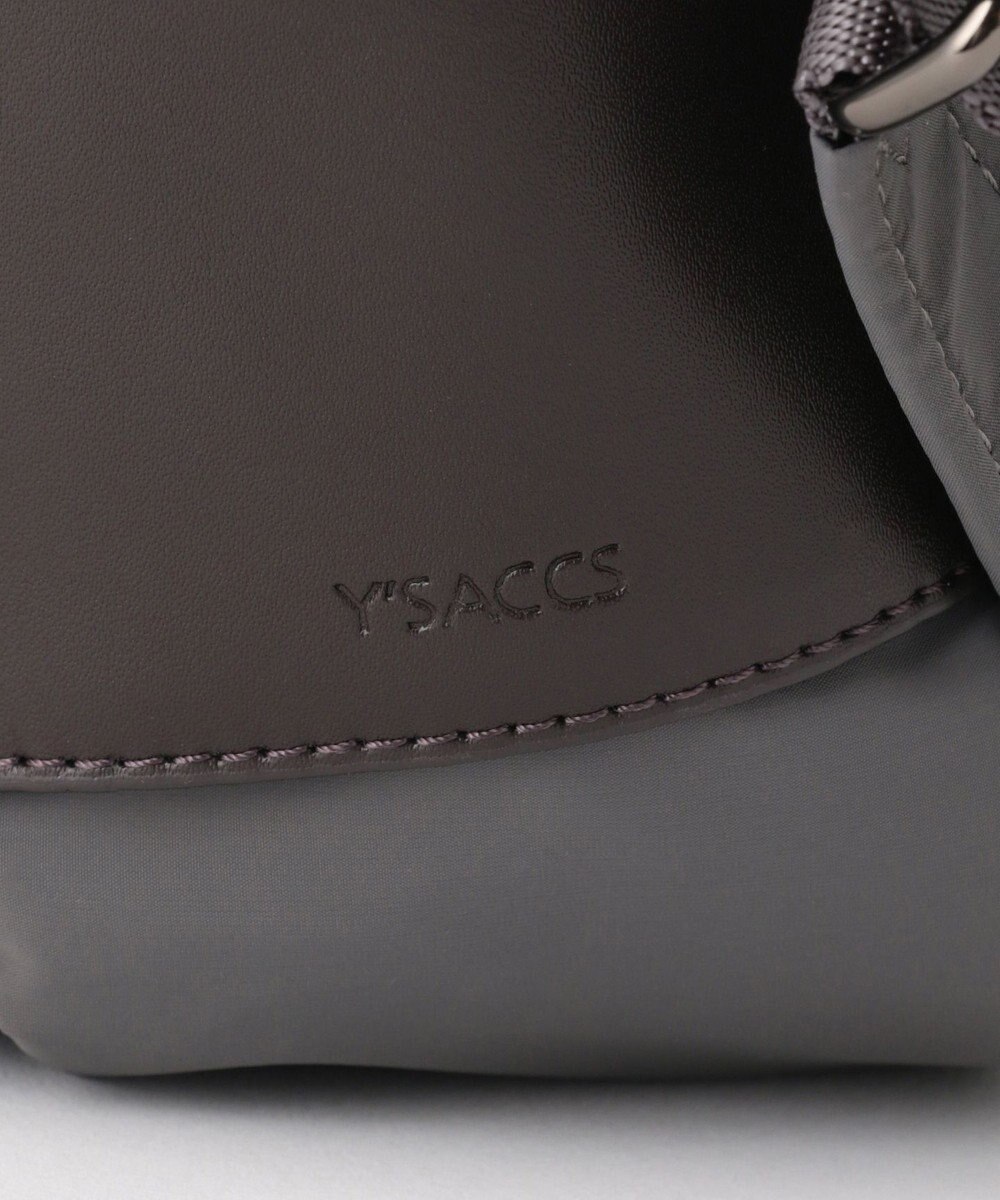 Y'SACCS 【ナイロンタフタ×リサイクルレザー】デイリーミニリュック 