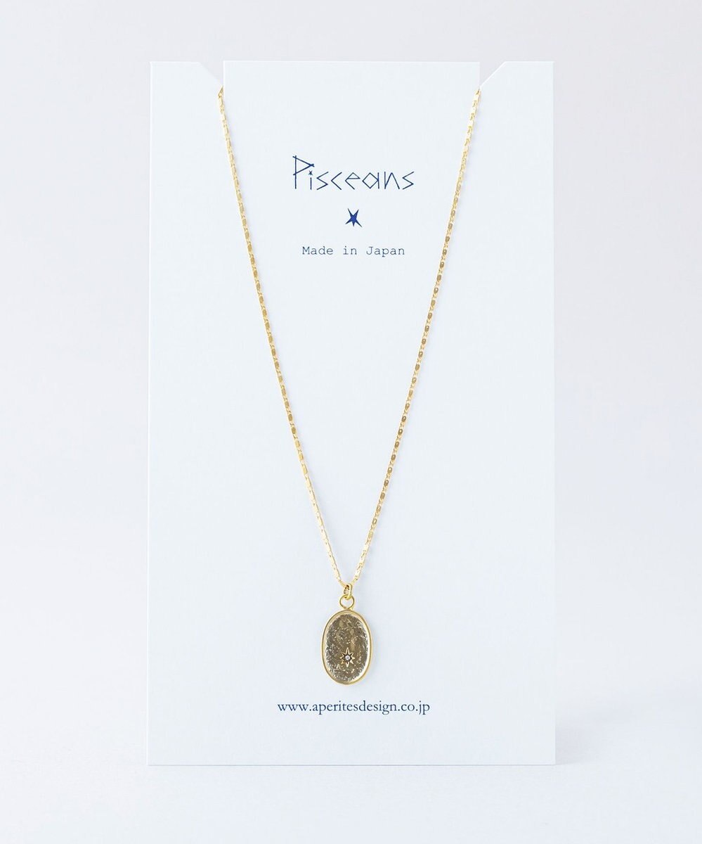 Pisceans オーバルメダイユネックレス 