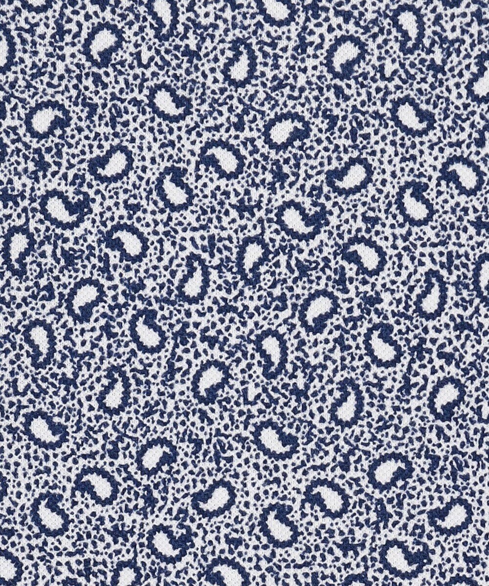 JOSEPH ABBOUD 【イージーケア】 ジャージーペイズリープリントシャツ 