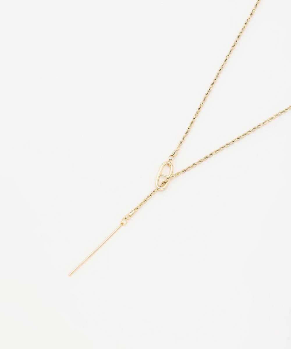 ANY 【長さ調節可能】ノットリングネックレス 