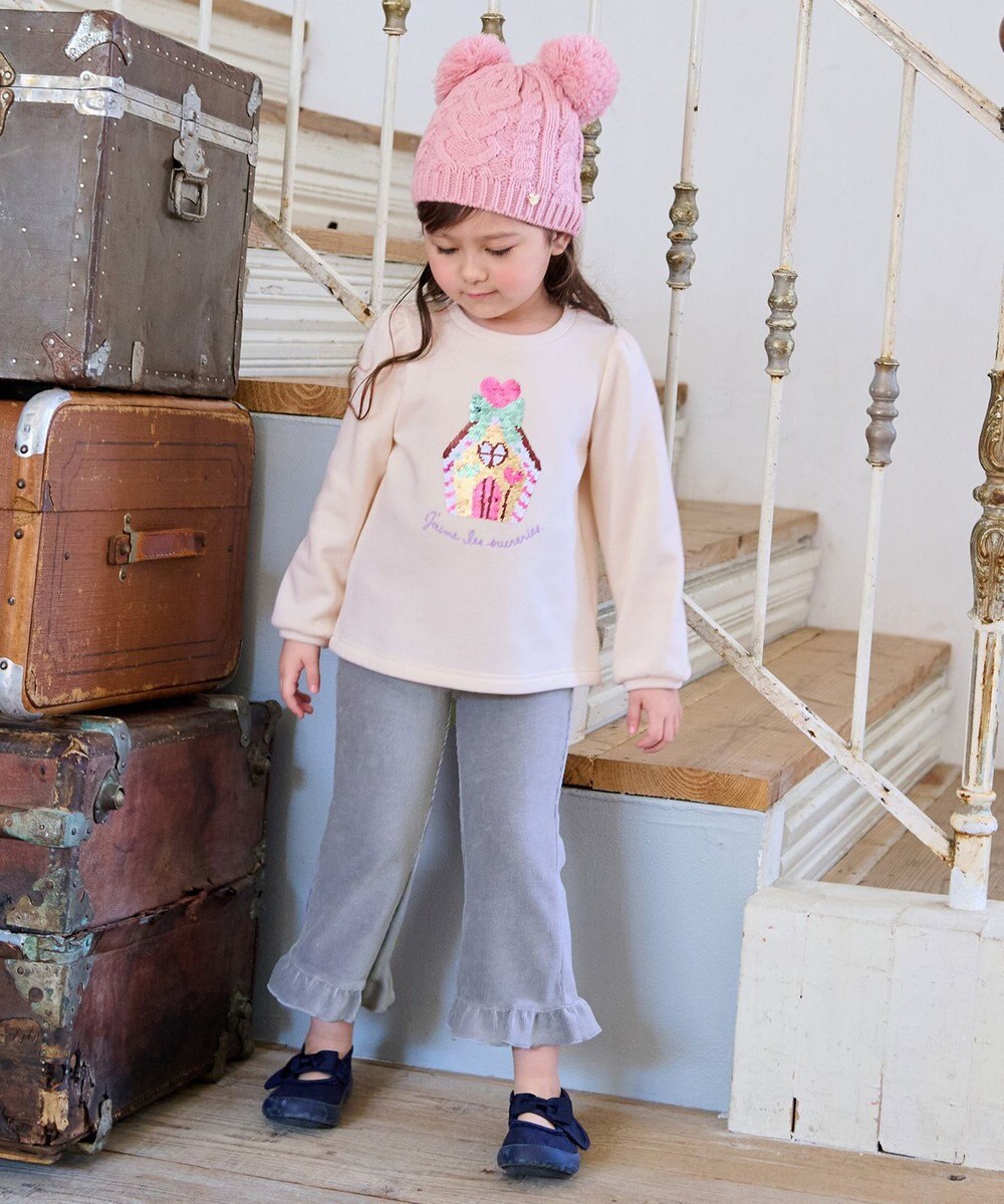 ANY KIDS 裏シャギーミラクルスパンコールトレーナー 