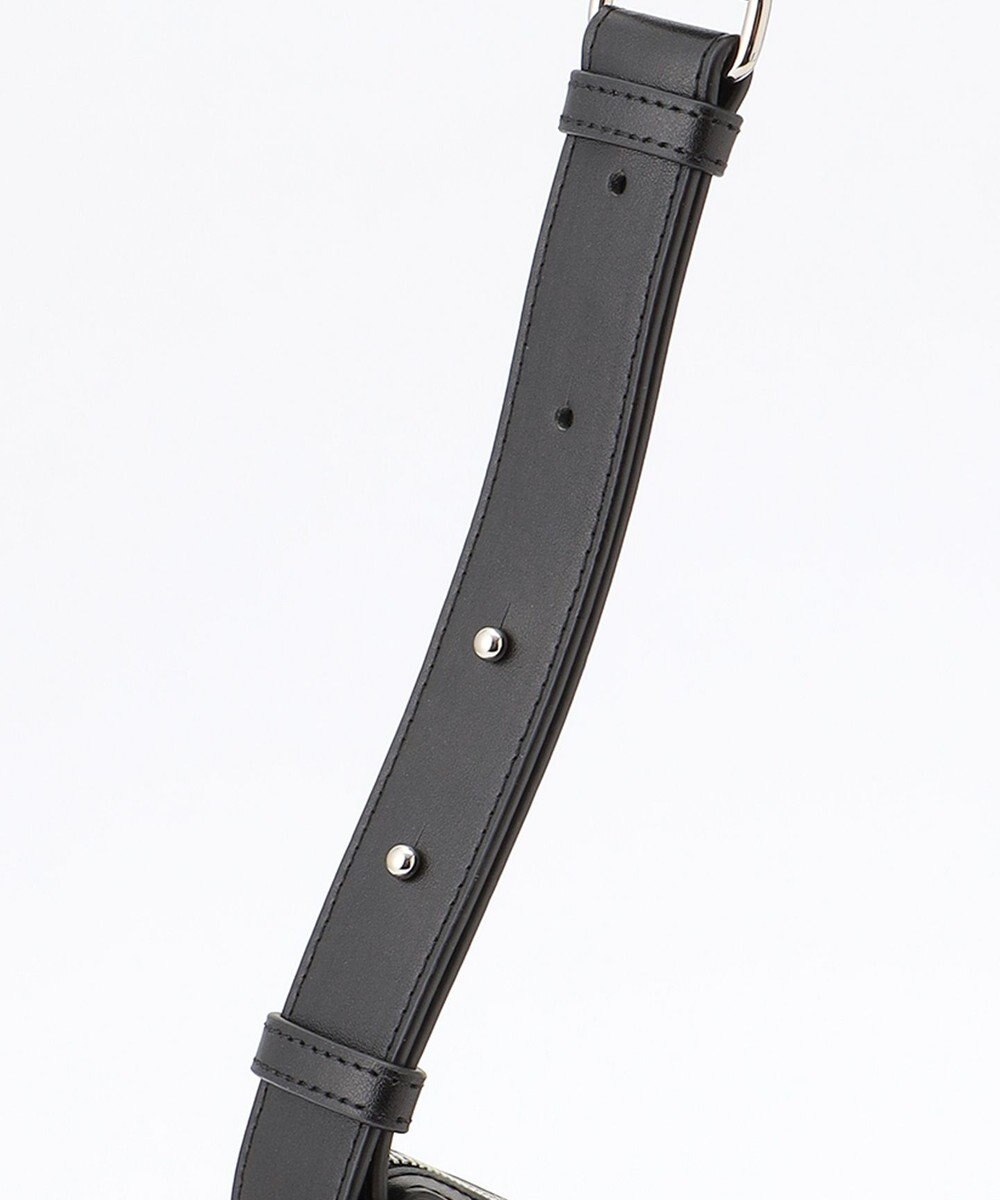 Y'SACCS イタリアンシープ　マルチポーチ付き　ホーボーバッグ 