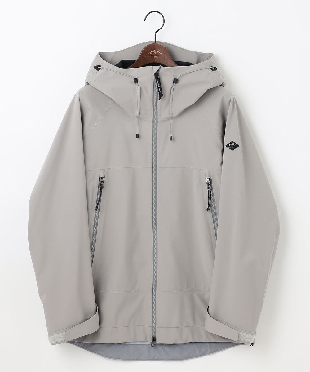 JOSEPH ABBOUD MOUNTAIN 【ECO撥水/耐水性/透湿防水素材/ストレッチ/軽量】ボイルドポリエステル3レイヤー マウンテンパーカー 
