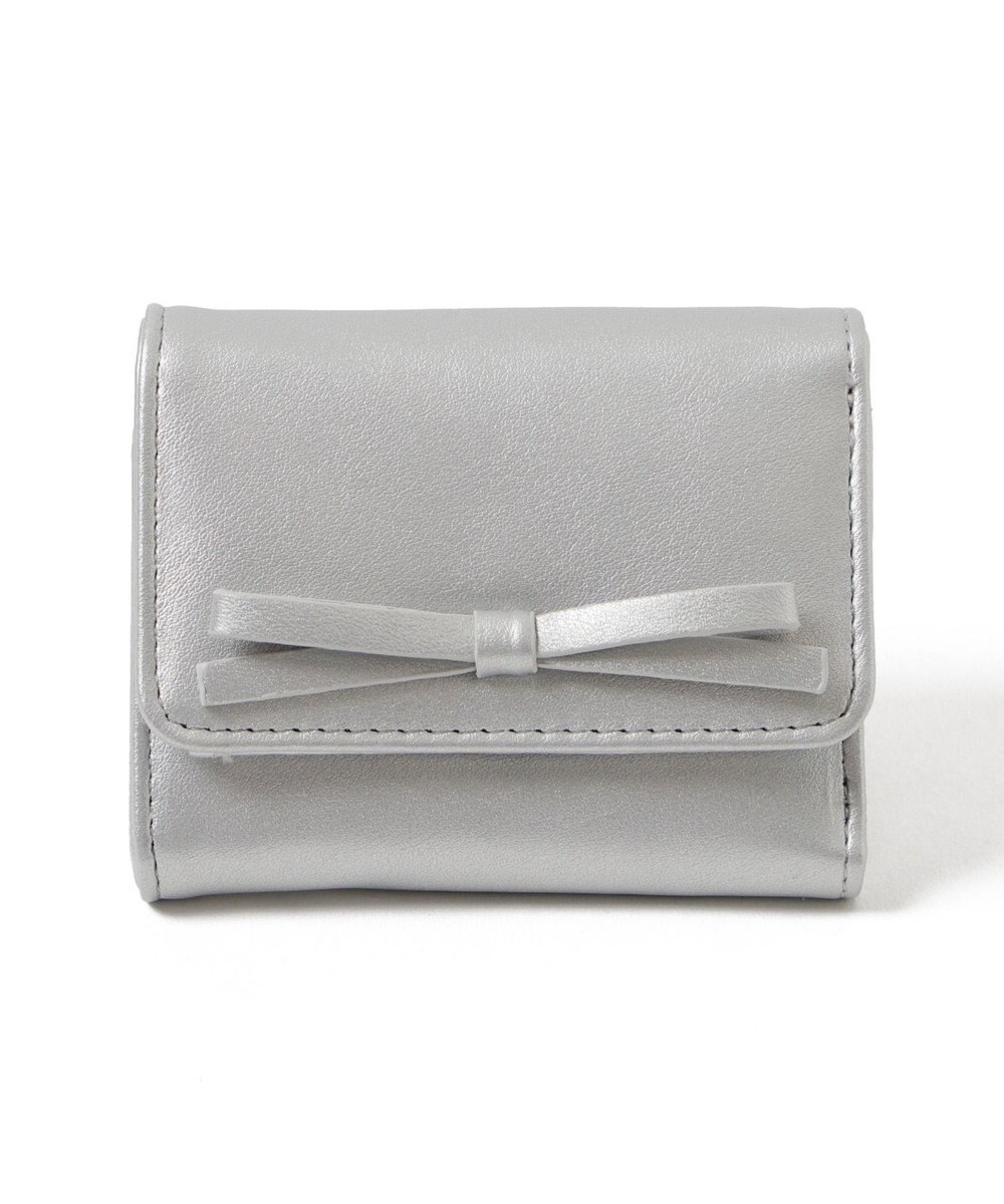 WEGO リボンフラップミニウォレット 