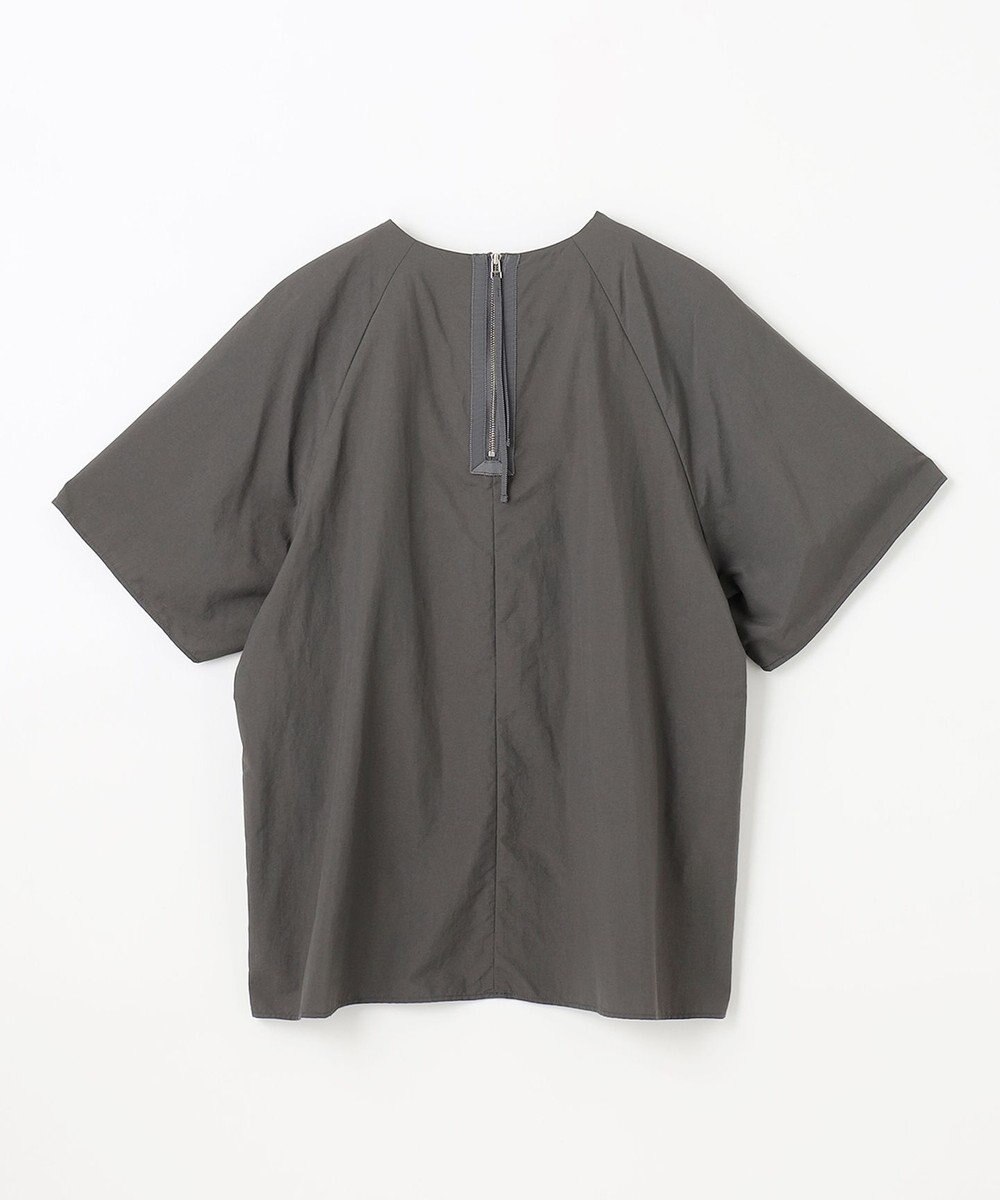 NAVE 【ReNAVE　撥水機能・UVカット・透湿・接触冷感・洗える】ナイロンタスランシャツブラウス 