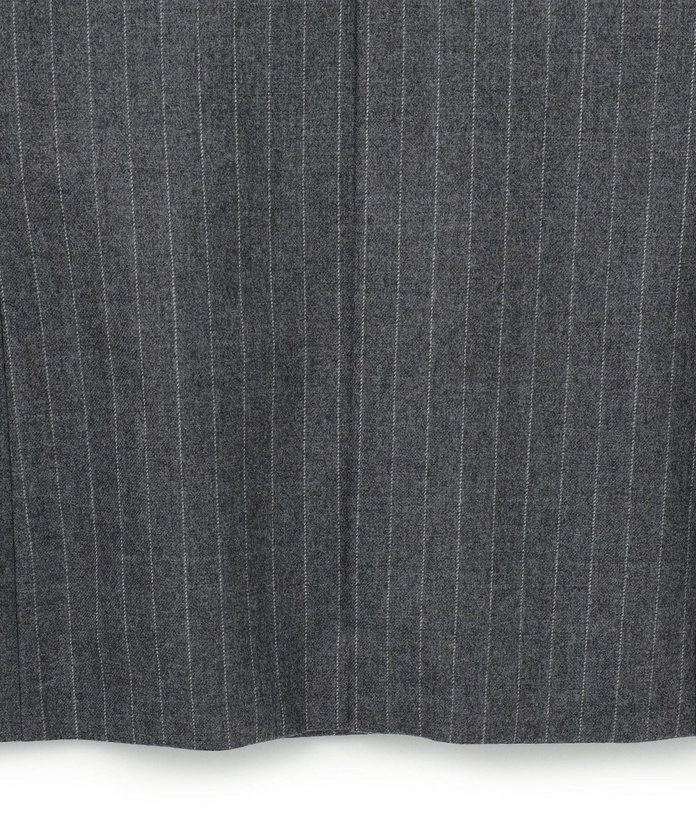 BEIGE， DELAND / ウールピンストライプダブルジャケット 