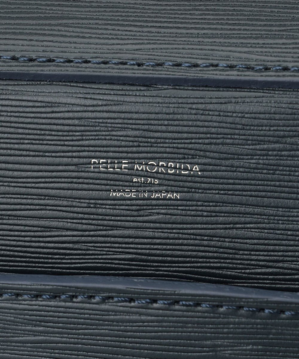 GOTAIRIKU 日本製【PELLE MORBIDA】型押しレザー ブリーフバッグ 