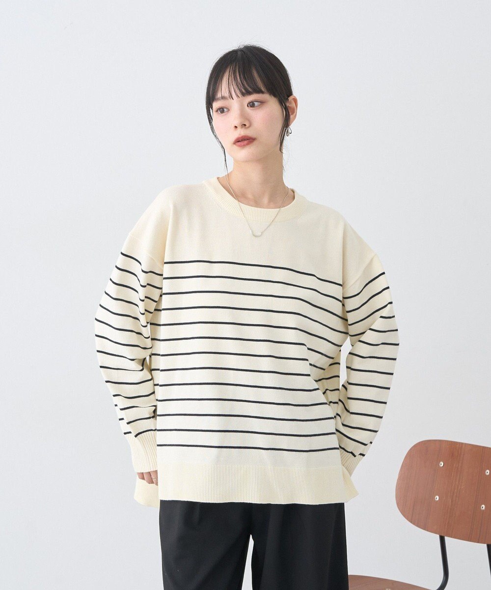 earth music&ecology 【洗濯機洗い可】レンチング(TM)エコヴェロ(TM)(チュニック) 