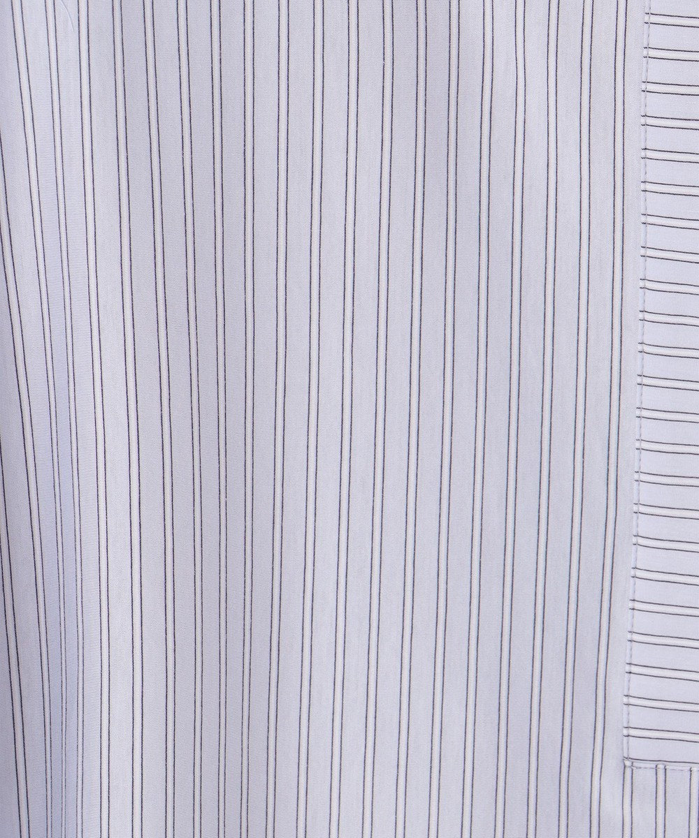 J.PRESS LADIES L ストライプジャージー ドルマンスリーブ カットソー 