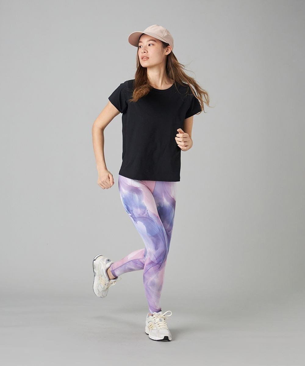 Chacott Chacott BALANCE インクアートプリントレギンス 