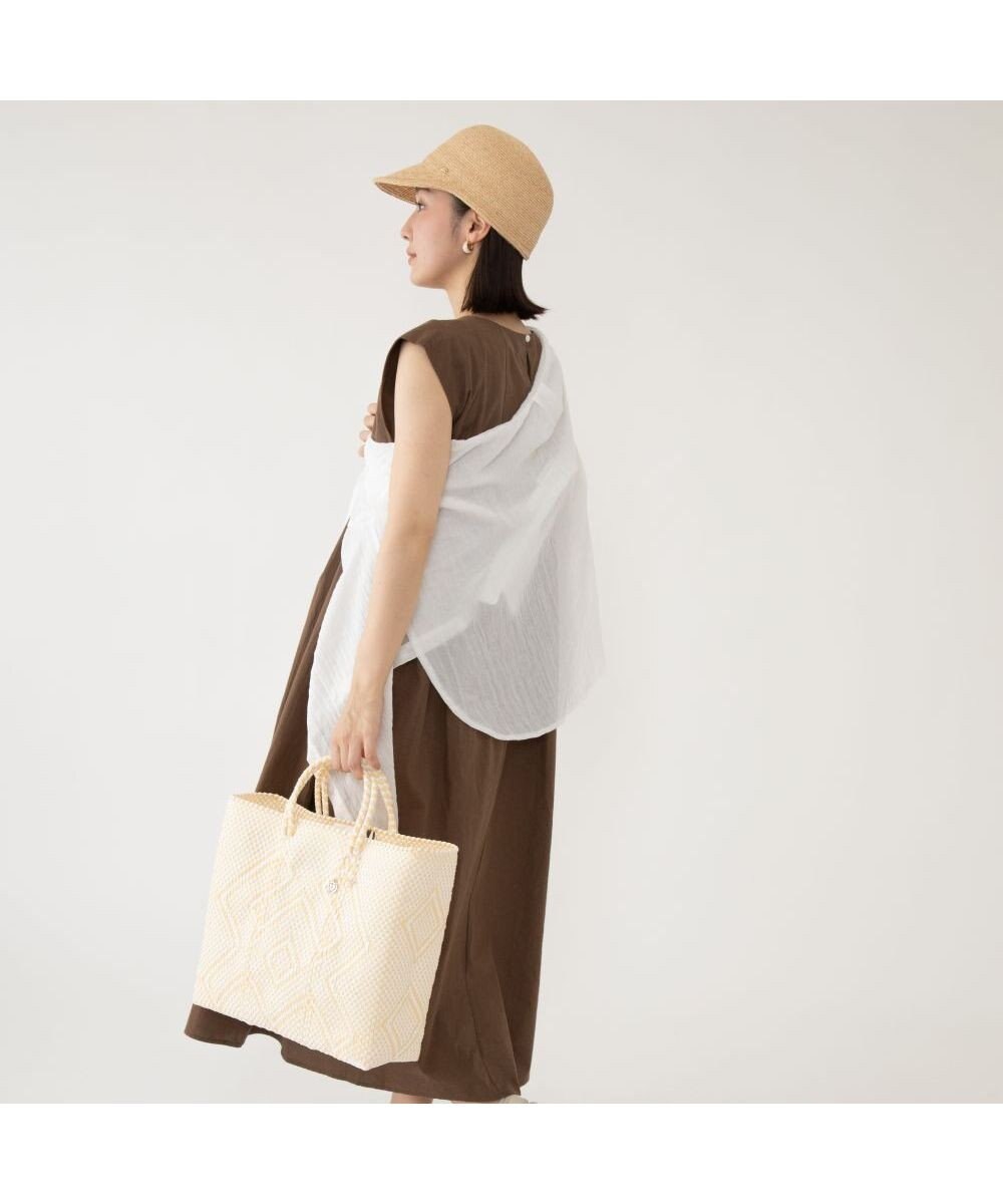 林八百吉商店 un chapeau　ラフィアブレードキャップ 