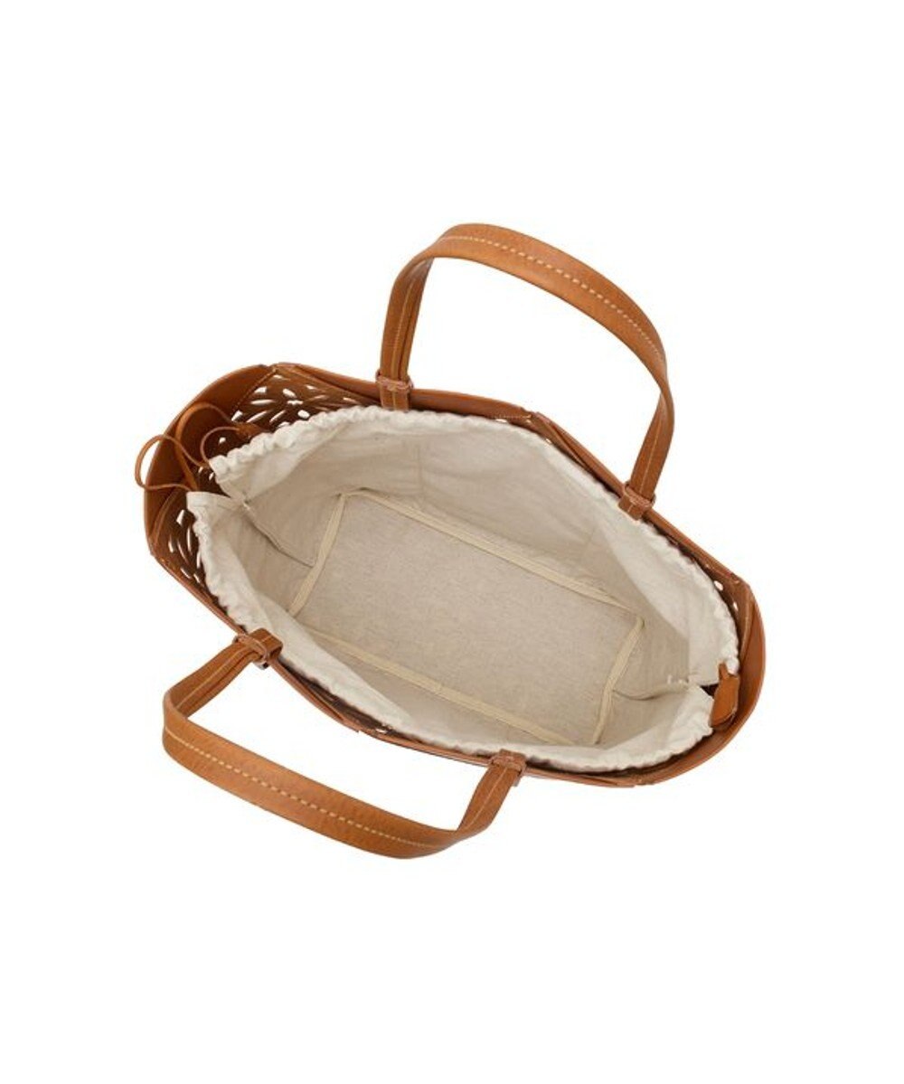 genten サスカットバスケット手提げバッグ＜LL＞ 