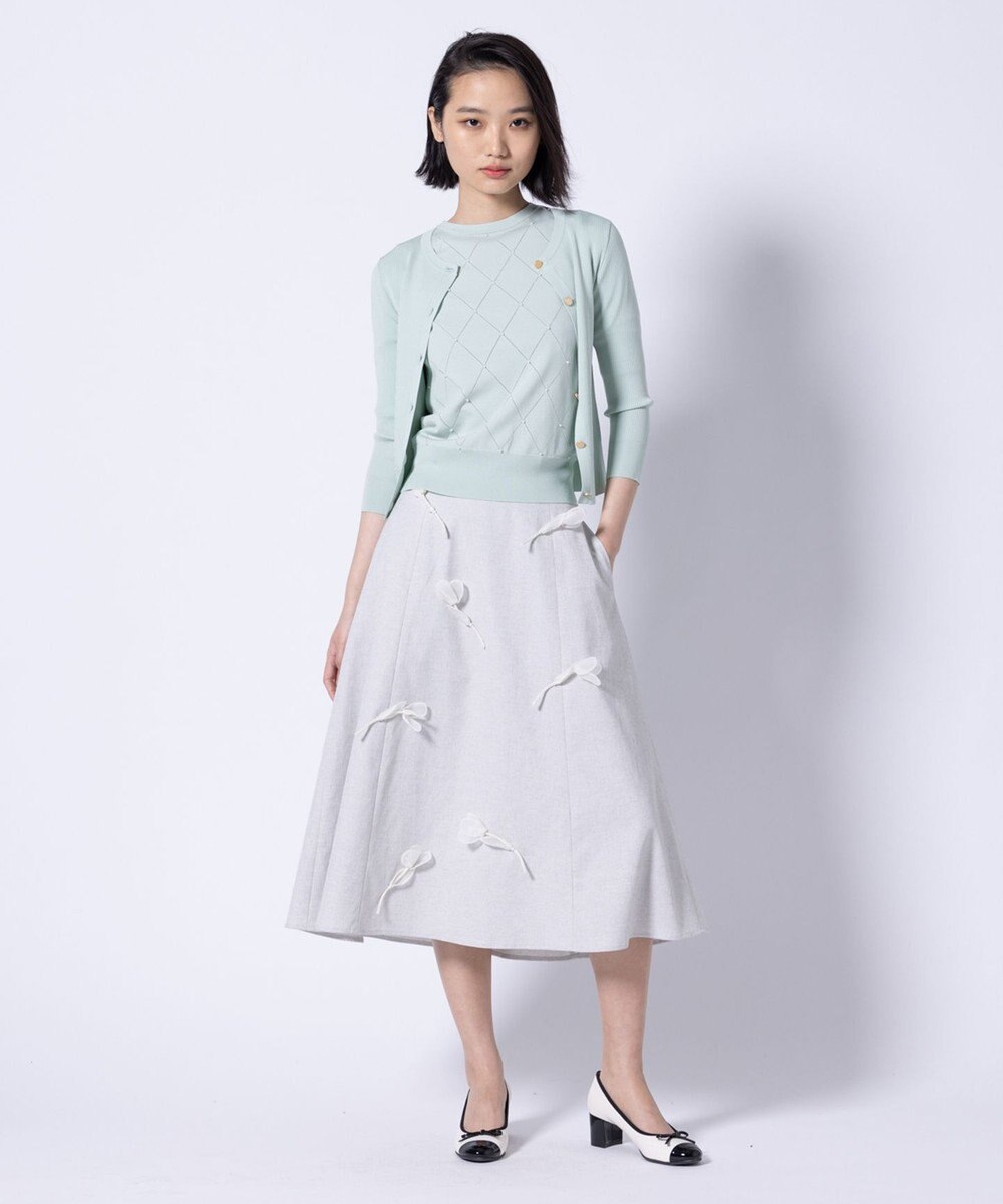 TOCCA 【洗える】SPRINGTIME KNIT ニットカーディガン 