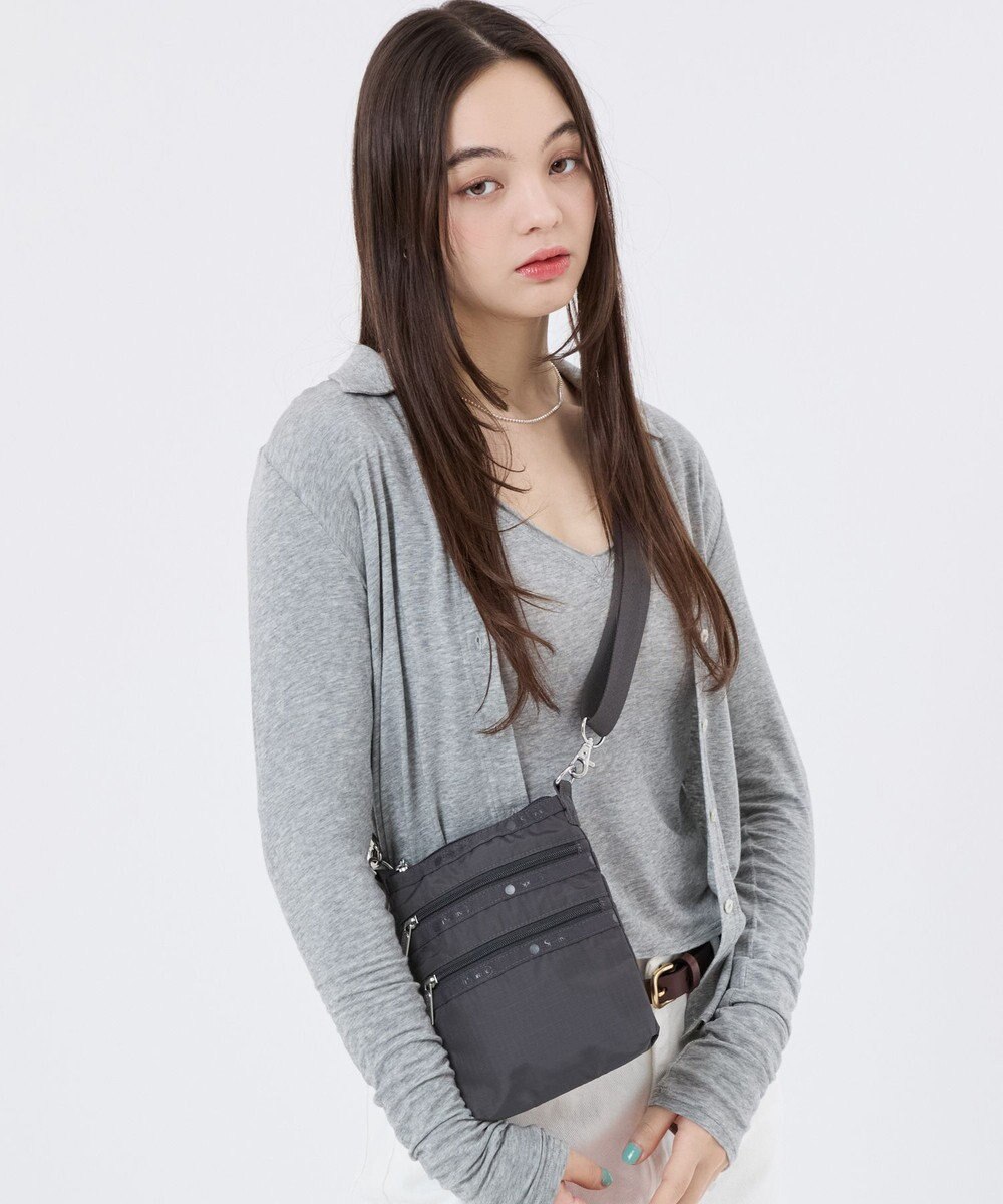 LeSportsac 3 ZIP CROSSBODY/サンダー 