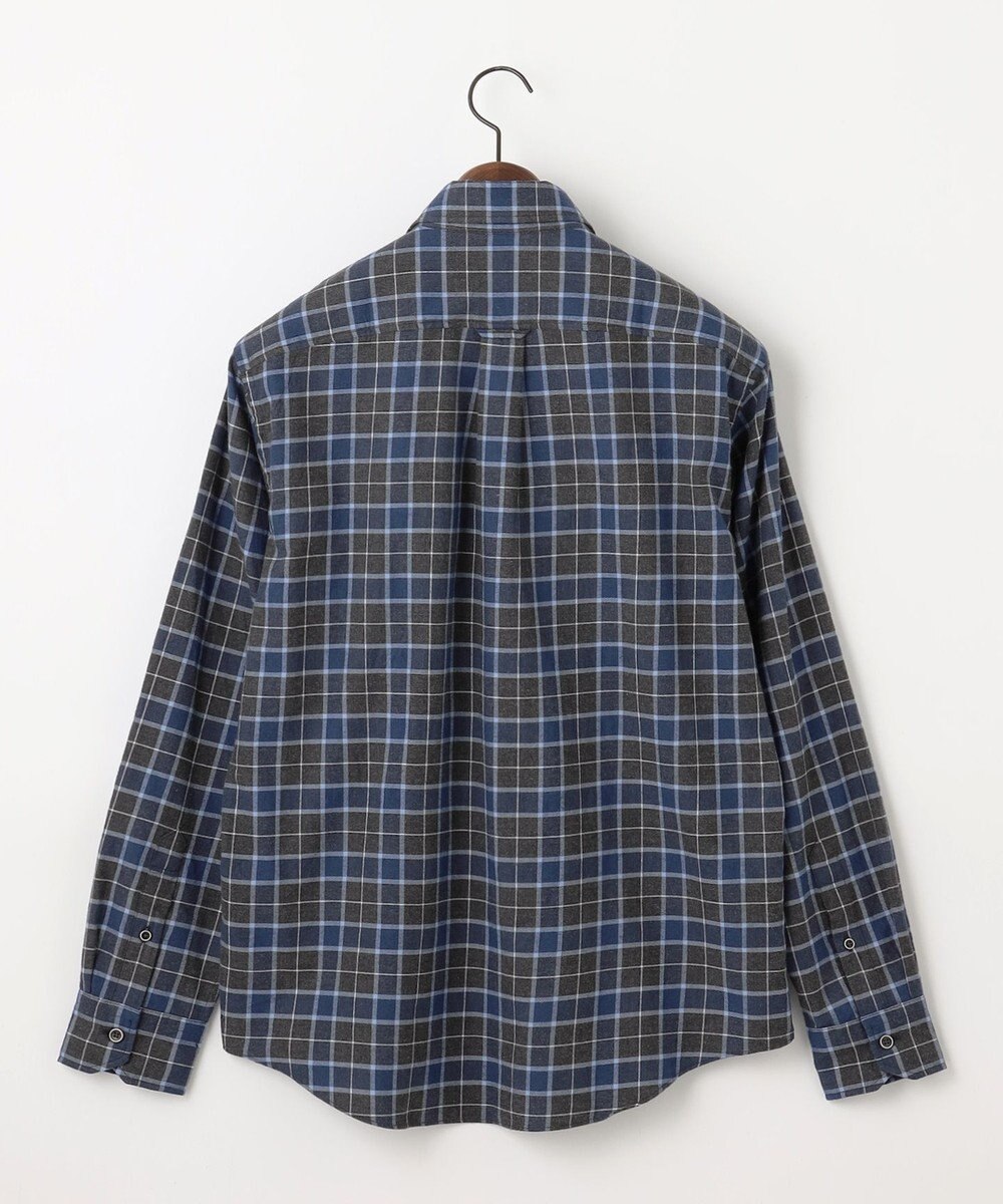 JOSEPH ABBOUD 【柔らか/暖かい】ファインブラッシュド ネル チェック シャツ 