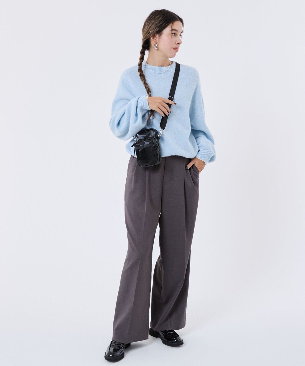 LeSportsac MINI PHONE BAG/ブラックシャイン 