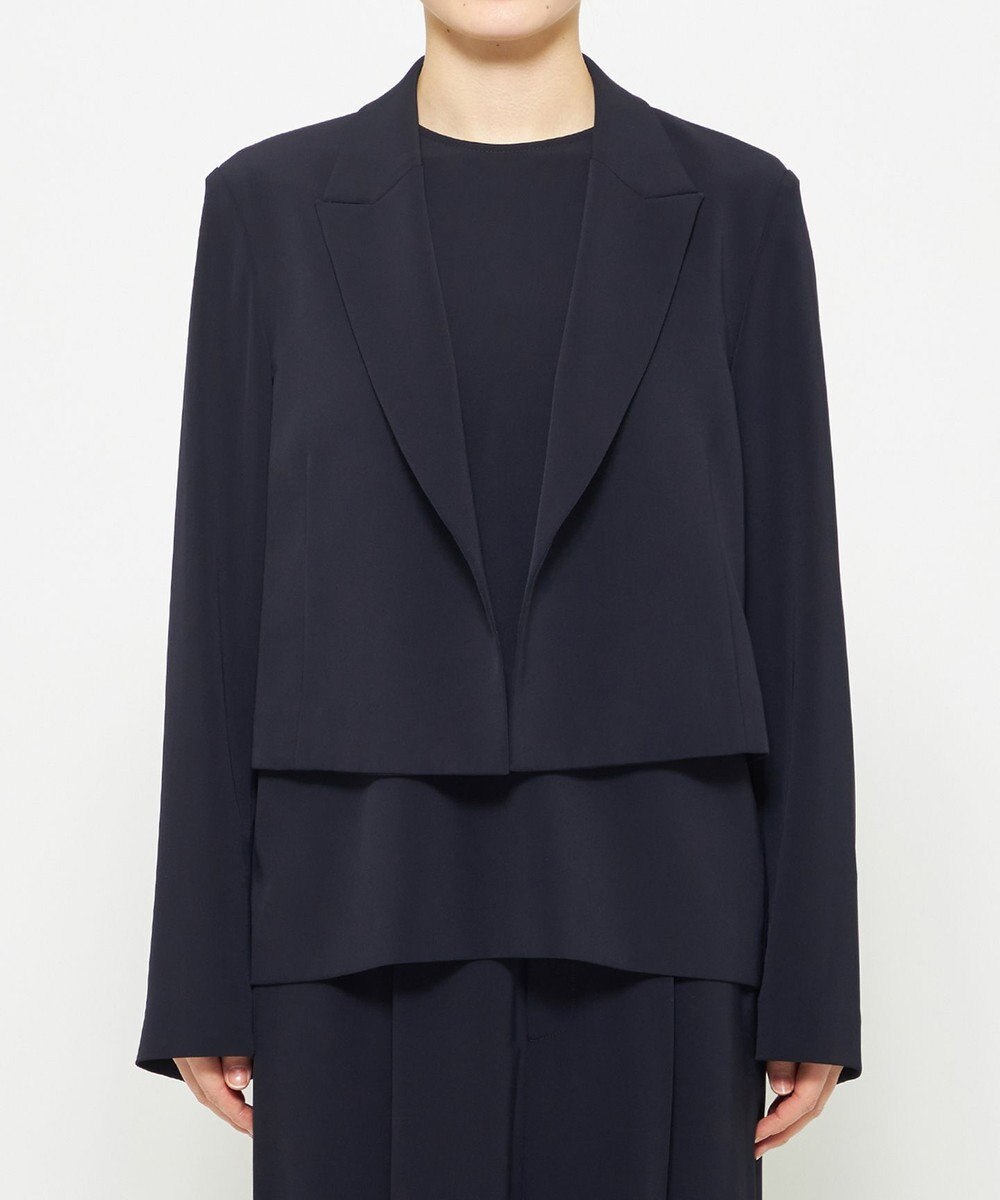 uncrave クールタッチツイル ショートジャケット 