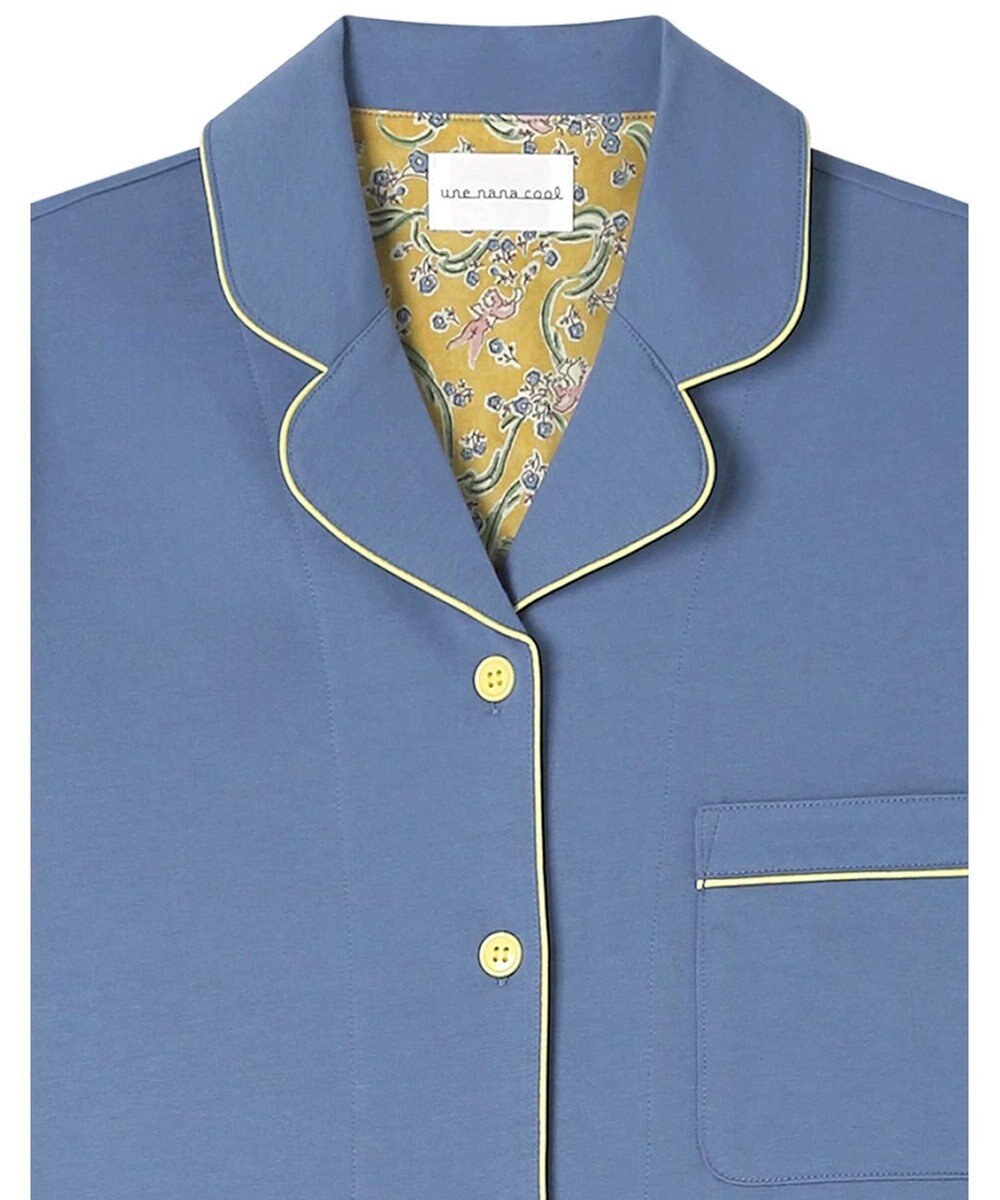 une nana cool 【綿100%】なめらかハイゲージ天竺パジャマ MADE WITH LIBERTY FABRIC 