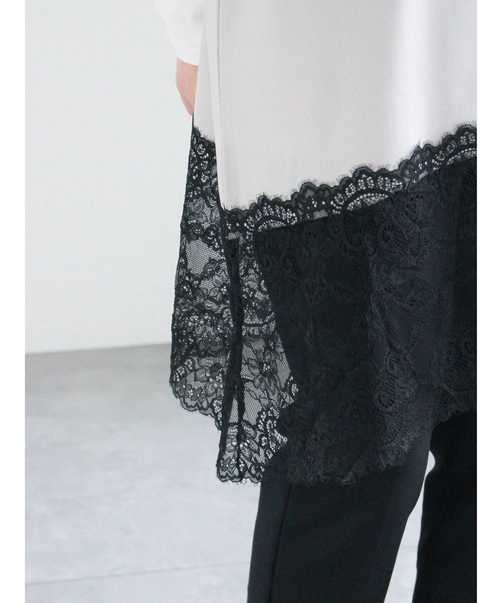 Te chichi イレギュラーヘムレイヤードレースキャミ 