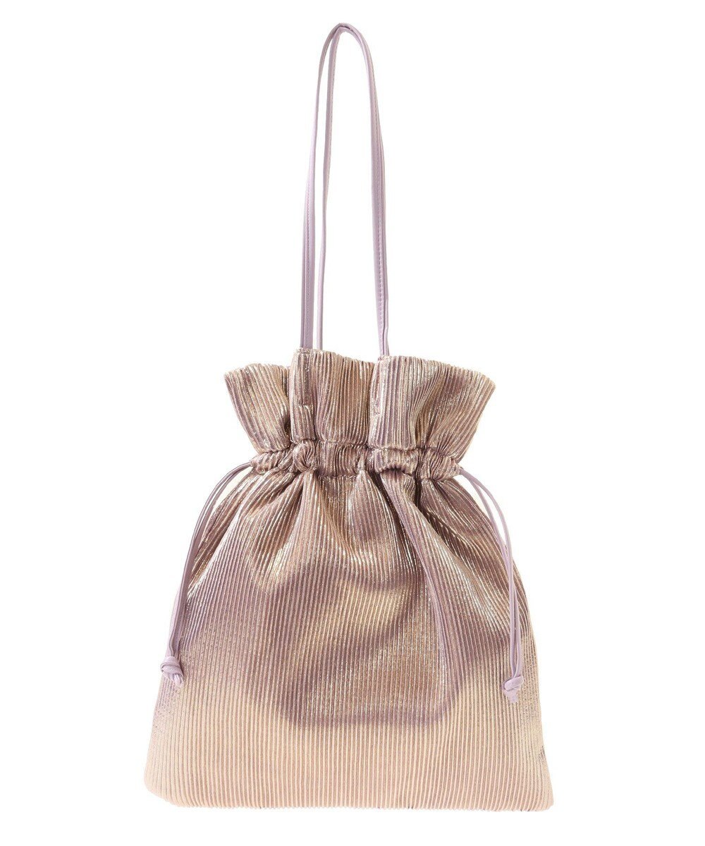 Green Parks ａｎｄｍｉｋｋａ．　メタリックプリーツトートバック 