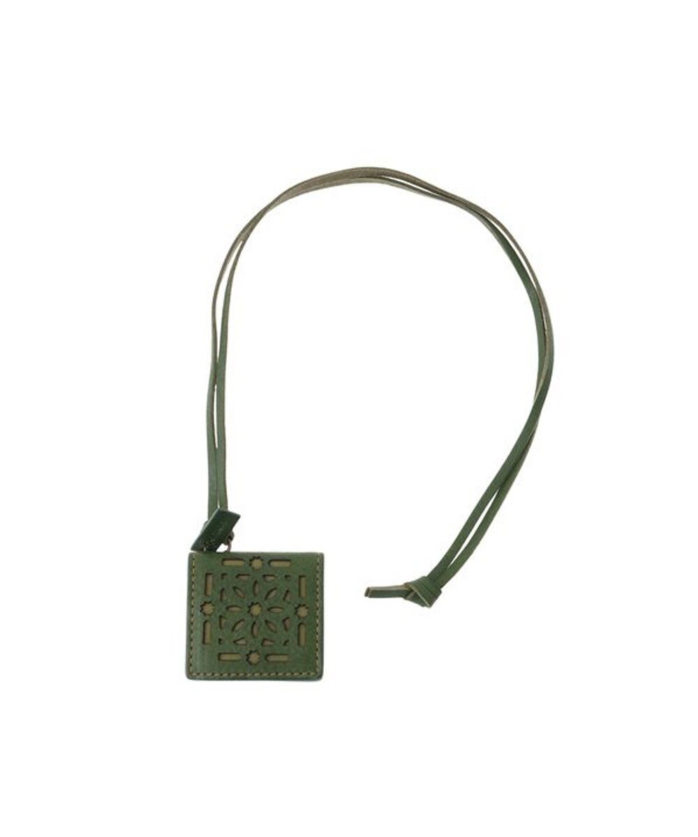 genten ダイヤカットワーク　小物入れ付ネックレス 