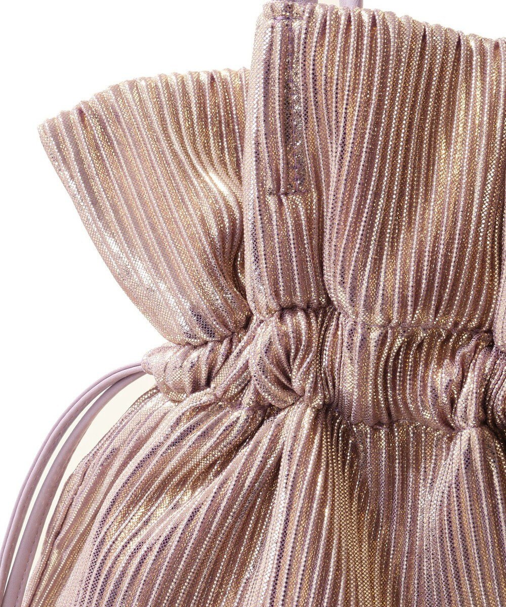 Green Parks ａｎｄｍｉｋｋａ．　メタリックプリーツトートバック 