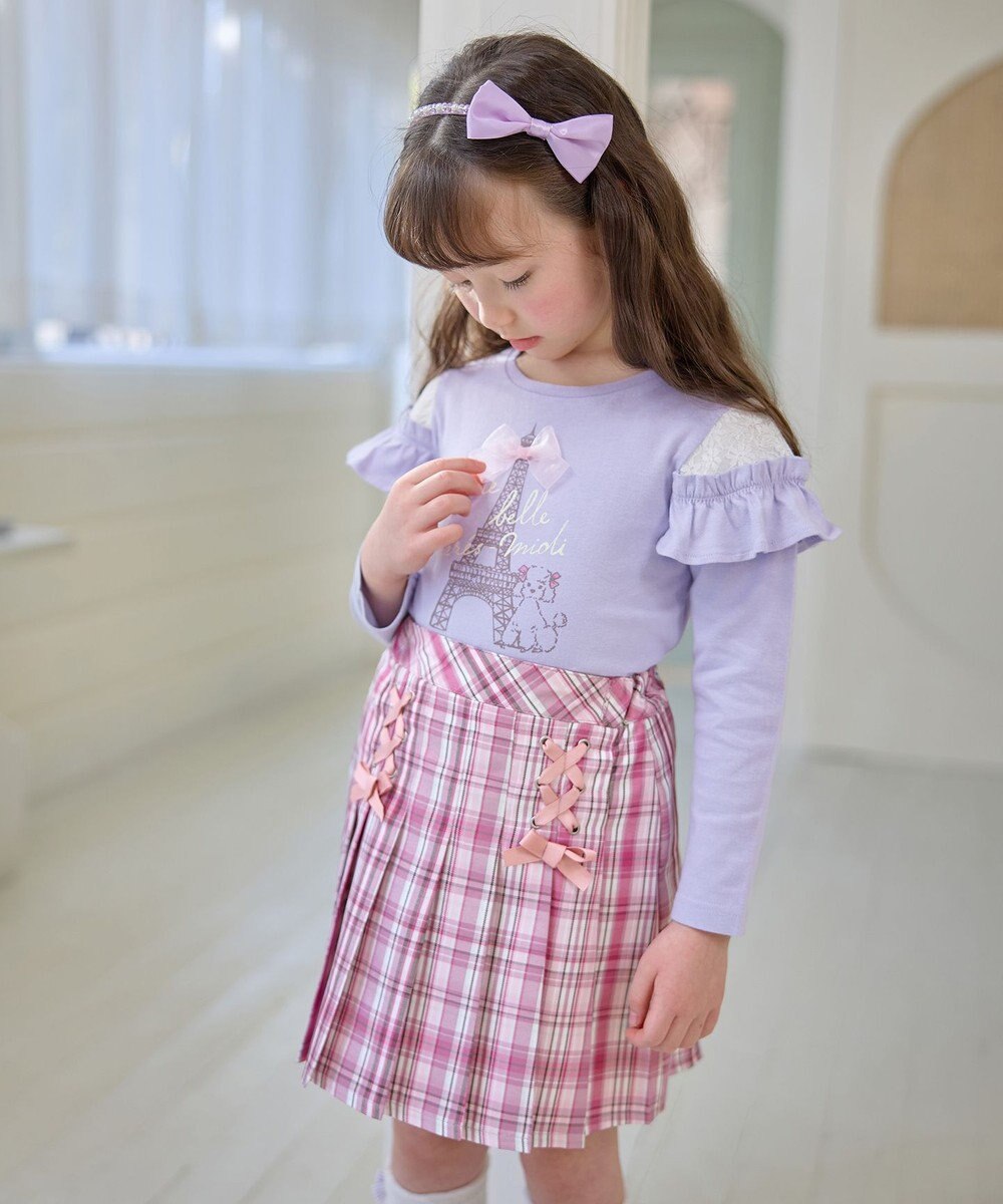 ANY KIDS フレンチモチーフ 長袖 Tシャツ 