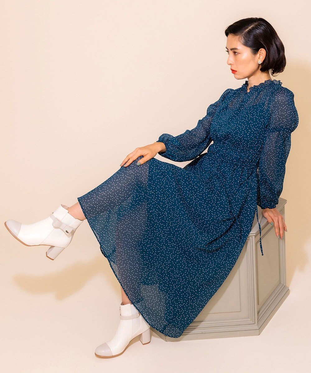 TOCCA RIBBON SIDEGORE BOOTS リボンが外せる2WAYブーツ 