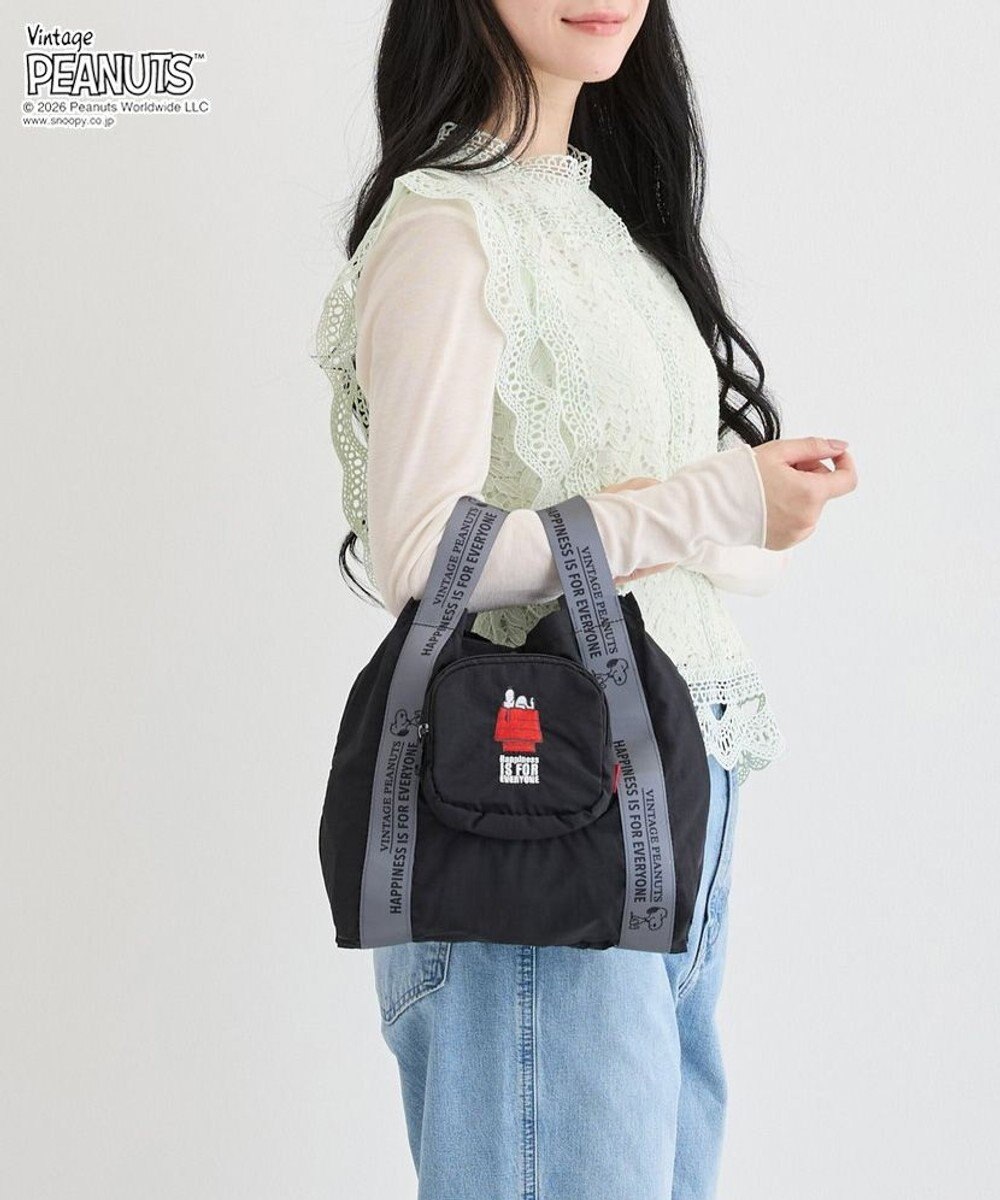 ROOTOTE 8507【ルートート】スヌーピー IP.ルーショッパーミッド.ピーナッツ-1D 