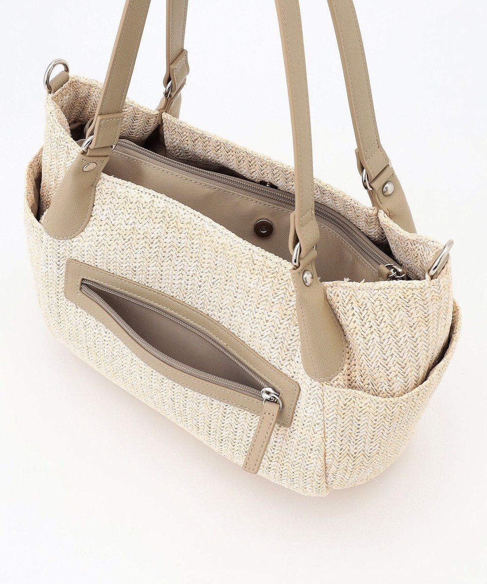 LA BAGAGERIE つまみハンドル　サマー2wayトートバッグ 