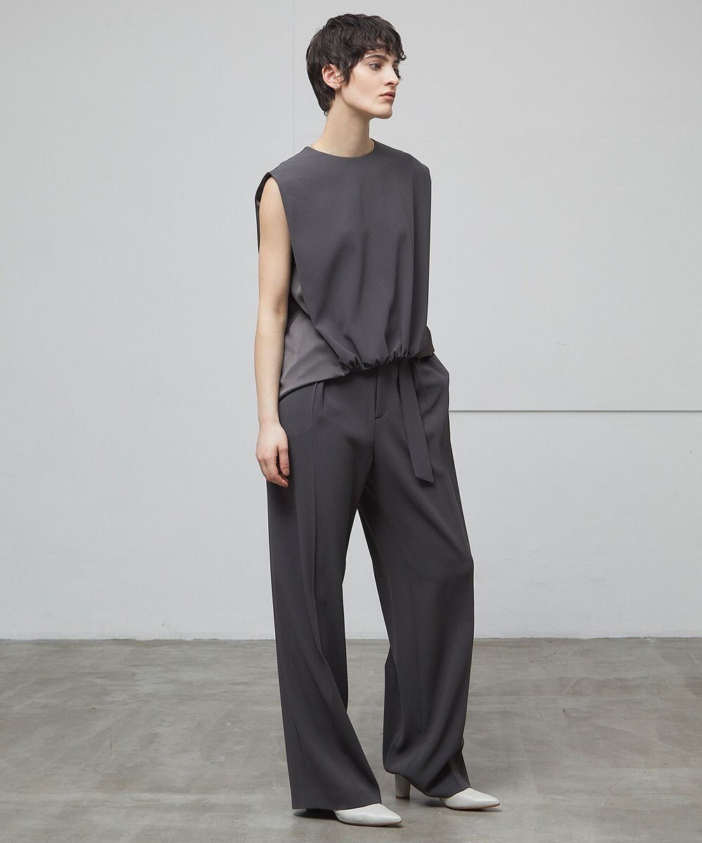 BEIGE， 【洗える】CINDY / ワイドタックパンツ 