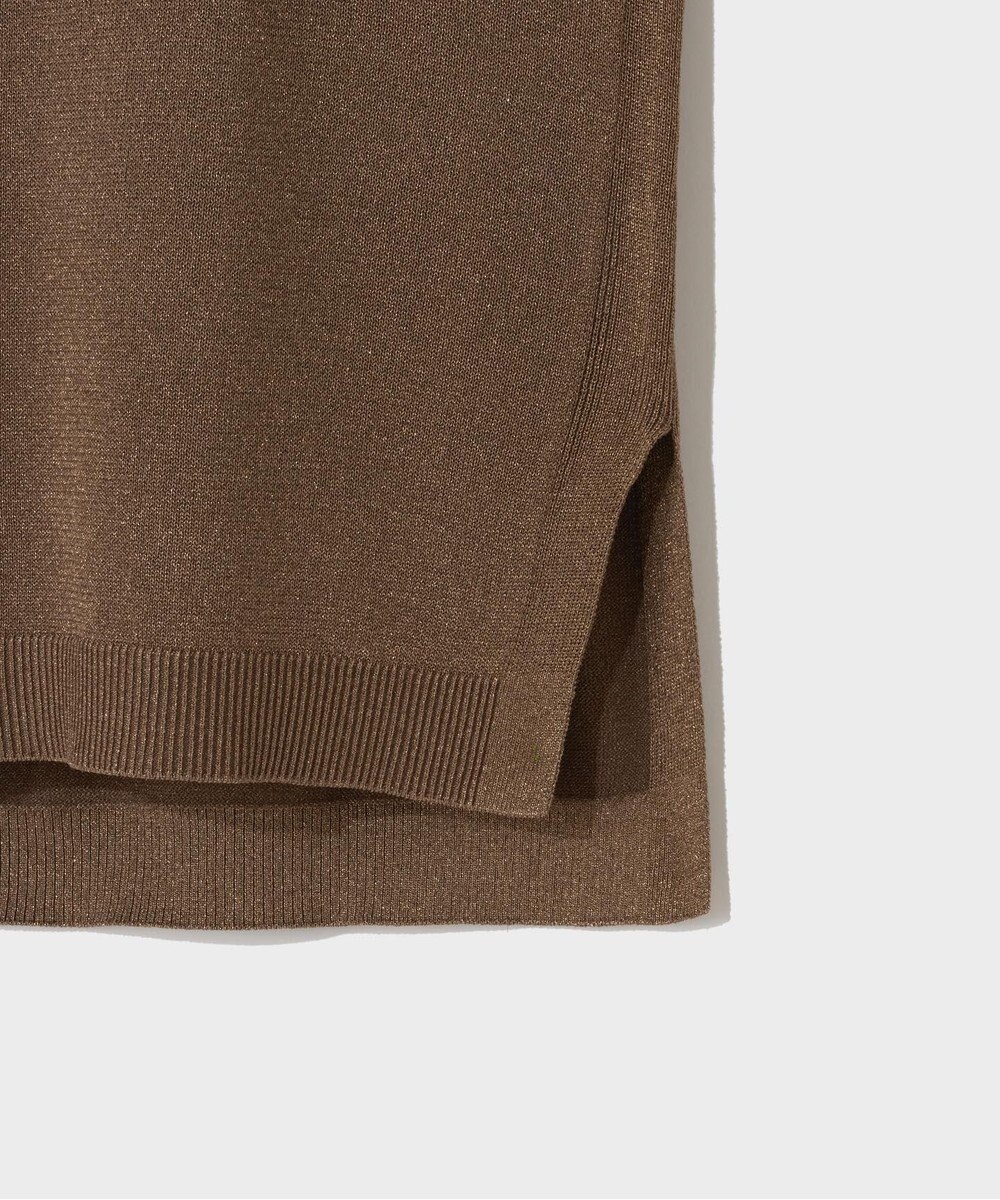 GRACE CONTINENTAL ラメジャガードノースリーブ 