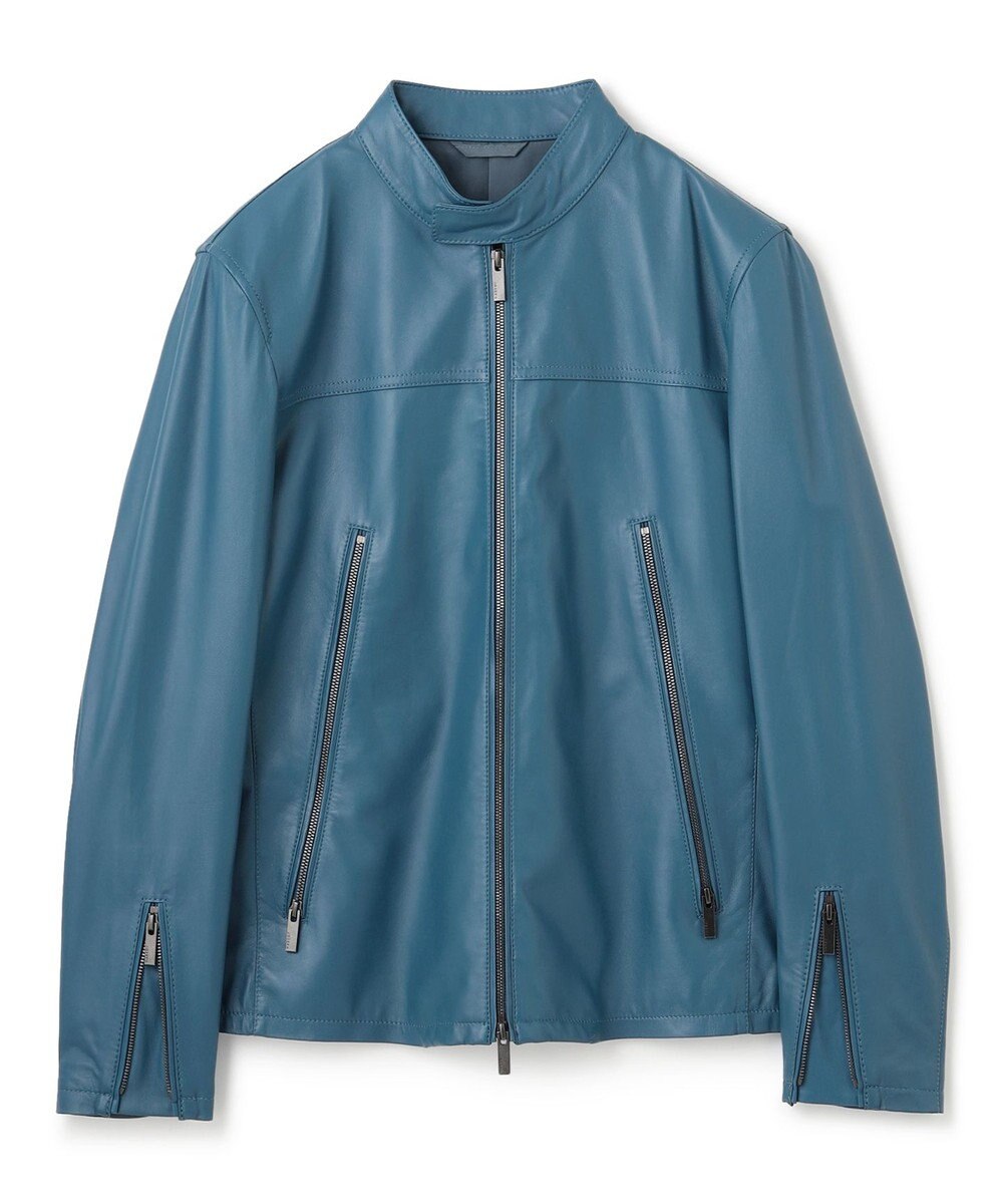 JOSEPH HOMME ライトラムナッパ レザー   シングルライダース 