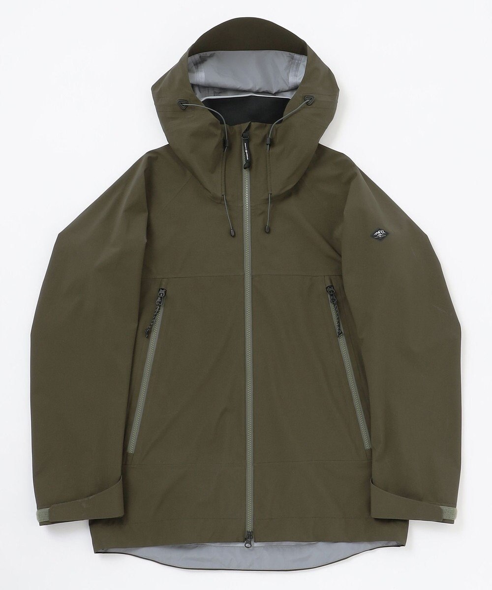 JOSEPH ABBOUD MOUNTAIN 【ECO撥水/耐水性/透湿防水素材/ストレッチ/軽量】ボイルドポリエステル3レイヤー マウンテンパーカー 
