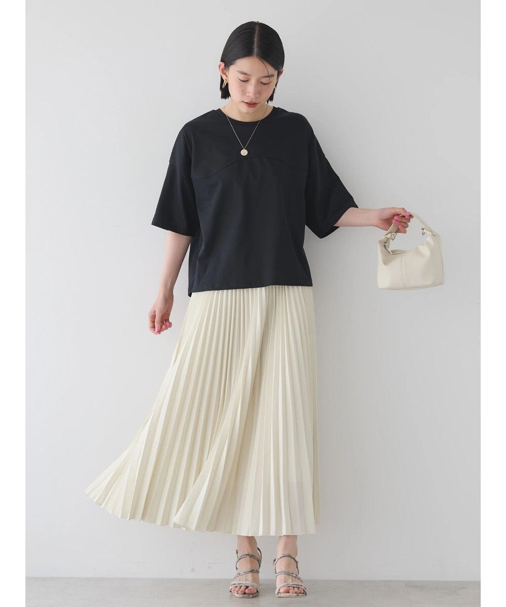 AMERICAN HOLIC 丈違いジョーゼットプリーツスカート 