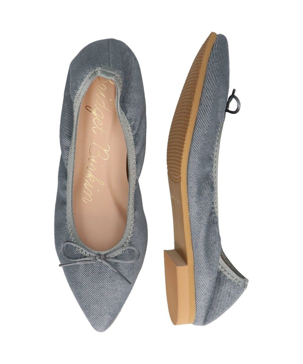 Bridget Birkin ＜抗菌消臭＞【Bridget Birkin】ポインテッドデイリーバレエシューズ 