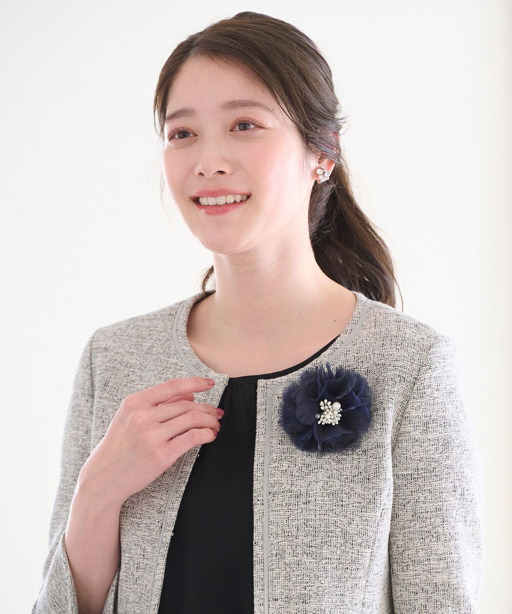 ANY SIS 【美人百花7月号掲載】ドロップストーン イヤリング 